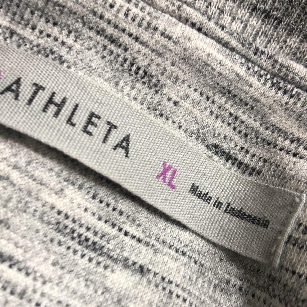 Athleta gray heather dress Sz XL - Picture 10 of 11
